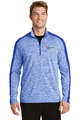 Sport-Tek® PosiCharge® Electric Heather Colorblock 1/4-Zip Pullover