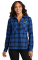 Port Authority® Ladies Plaid Flannel Shirt