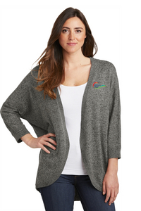 Port Authority ® Ladies Marled Cocoon Sweater - Front