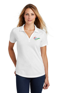 Sport-Tek ® Ladies PosiCharge ® Tri-Blend Wicking Polo - Front