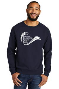 Allmade® Unisex Organic French Terry Crewneck Sweatshirt - Navy