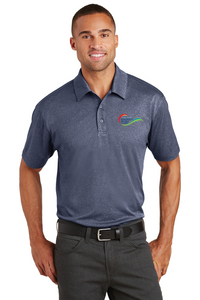 Port Authority® Trace Heather Polo - Front